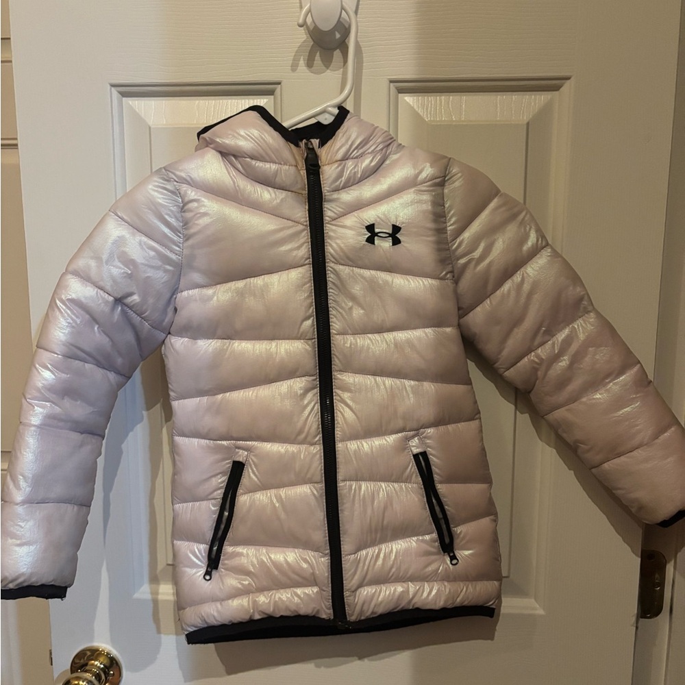 *Ships Free* Girls Under Armour Iridescent Puffer Jacket